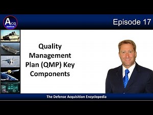 Episode 17: Key Components of the Quality Management Plan (QMP)