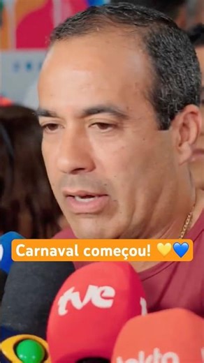 Mayor Bruno Reis celebrates the start of Salvador Carnival 2026 #blogpdanoticia