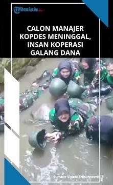 Lamongan Village Cooperative Manager Candidate Passes Away, Cooperative Community Raises Funds
