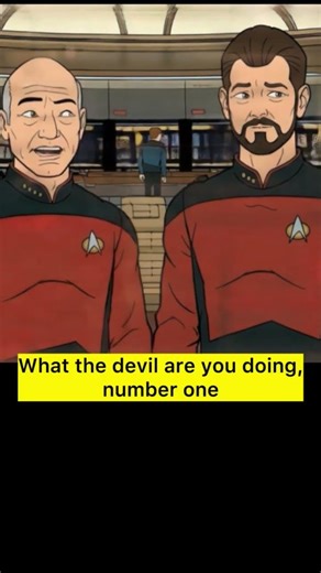 Picard Said “Yellow Alert”… Riker Heard Something Else 😂 | Star Trek Parody