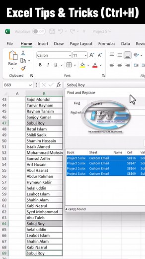 1.5K views · 26 reactions | MS Excel Time Saving Tricks! Excel Shorts Video #excelshorts #excel #shorts #reels #short #learnexcel #reelsinstagram #fbreels #reelsfb | Tech With Sumon | Facebook