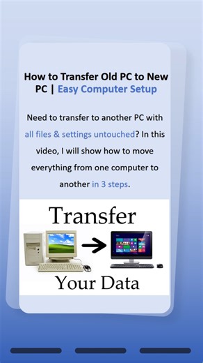 Jonna Chu on Instagram: "How to Transfer Old PC to New PC - Fastest Method To transfer old PC to new PC, I don’t want to spend hours reinstalling apps and redoing settings. So I used the cloning software to copy everything in one step - simple and fast. #transferoldpctonewpc #PCUpgrade #AOMEICloner #WindowsTips #fyp"