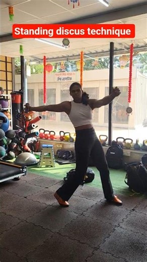 discus rotation technique work #gamathrower #shotput #thrower #discusthrow #indiathrower