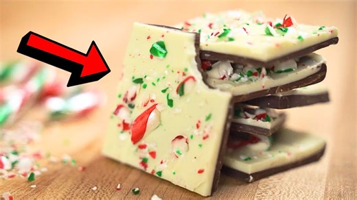 Easy 4-Ingredient Peppermint Bark Recipe