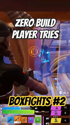 Zero Build Player Tries Boxfights #2 - Fortnite