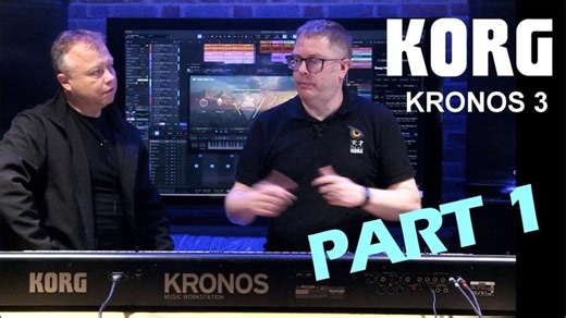 The Korg Kronos 3 Demo Part 1 | Luke Edwards &amp; Tony White | Piano Talent