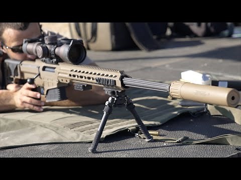 The Barrett MRAD In .338 Lapua Magnum (Suppressed)