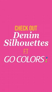 1.4K views · 19 reactions | We're here to make your denim dreams a reality!  From the sleek vibes of skinnies to the breezy flow of wide legs, we've got the perfect fit for every vibe.  Get ready to slay in denim all day with Go Colors!  ( Gocolors, comfortable, ootd, bottomwear, pants, stylish, comfy, Denim) | Go Colors | Facebook