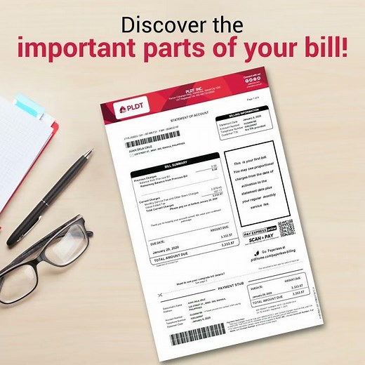 What are the parts of your PLDT Home Bill | #QuickTips