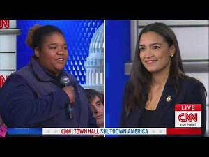 Rep. AOC and Senator Sanders Join CNN Town Hall to Discuss Republicans' Government Shutdown