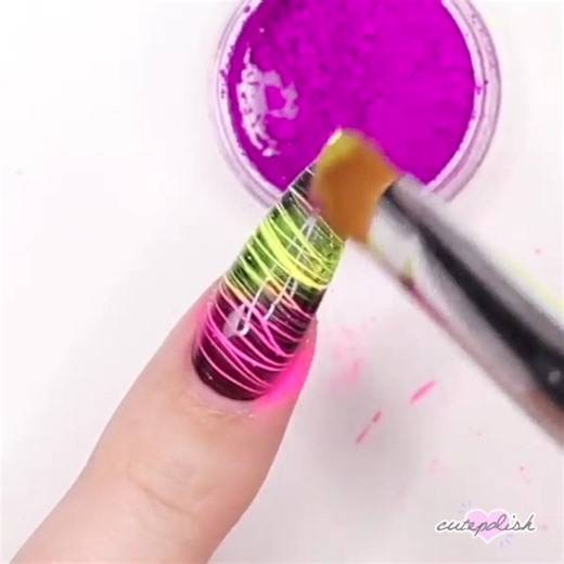 There are so many ways to create amazing nail art using spider gel! 💅🏻 | cutepolish