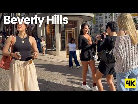 What You Notice on Rodeo Drive 🌴 Beverly Hills Beauty, Style & Supercars 4K