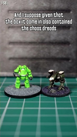 *miniscule contemptor noises* #warhammer40k #oldhammer #gamesworkshop