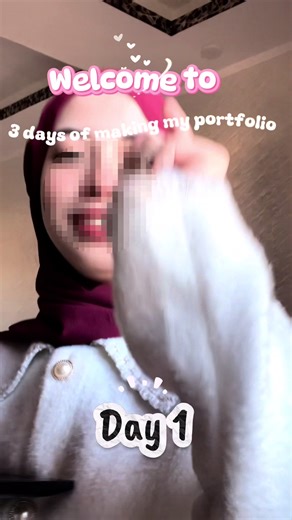 Day 1 of building my portfolio as a web developer 👩‍💻 #creatorsearchinsights #codingjourney #webdevelopers #portfoliodesign #learningprogramming