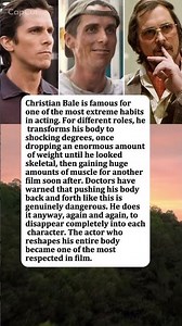 Christian Bale Changes His Body So Much It Scares Doctors