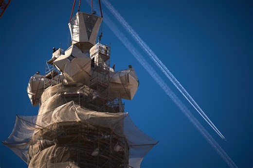 Barcelona’s Sagrada Familia reaches its maximum height after more than a century