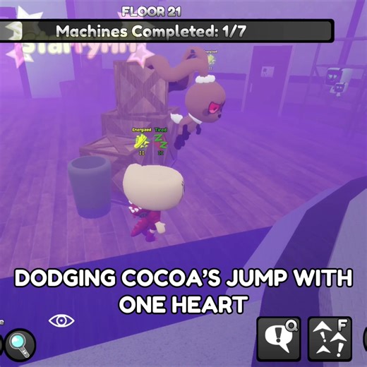 DODGING TWISTED COCOA AT ONE HEART IN DANDY'S WORLD #roblox #dandysworld #update
