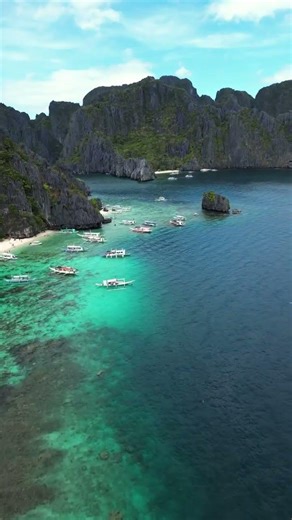 Amazing Tropical Island Cliff View | Beautiful Ocean Nature Scenery 🌊🏝️