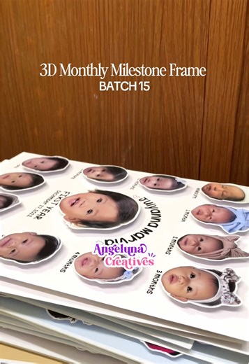 Easy Baby Monthly Milestone Frame Ideas