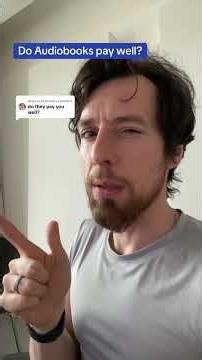 Do Audiobooks Pay Well? #audiobooks #audiobooknarrator #narrator #voiceactor #audiobookproduction