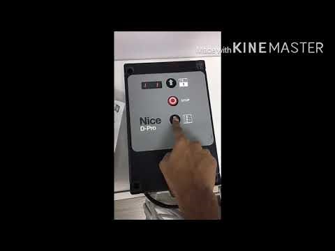 Nice RDF - Rolling shutter motor with D PRO AUTOMATIC control unit