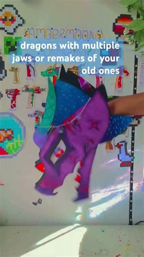 I HAVENT POSTED IN AGES HEPL #dragonpuppeteer #paperdragonpuppet #dragon#youngartist#art #fyp#shorts