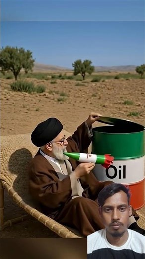 Oil Barrel Il Khamnei V/S Donald Trump IIFunny Ai parody #trending #war #iran
