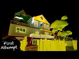 HELLO NEIGHBOR MOD KIT - FIRST ATTEMPT