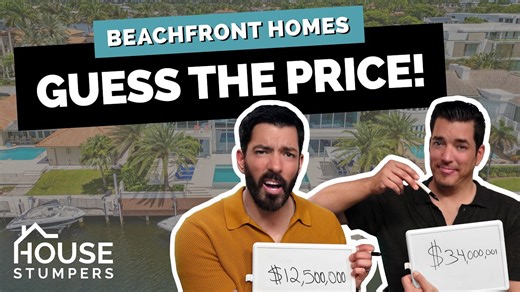 Property Brothers guess prices on jaw-dropping beachfront homes