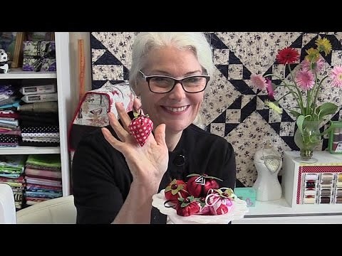 How to Make Fabric Strawberries Any Size