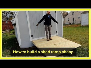 Building A Shed Ramp