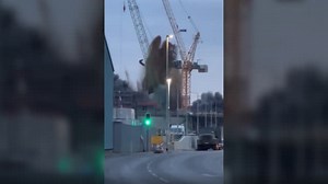 Moment Second World War bomb explodes in unplanned detonation