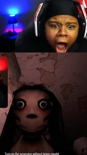 Momo clapped my butt cheeks #viral #funny #momo #horrorgame #fnaf #viraltiktok
