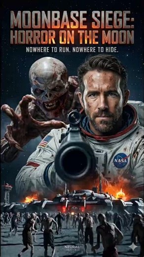 RYAN REYNOLDS vs ZOMBIES on the MOON! #RyanReynolds #MoonbaseSiege #ZombiesOnTheMoon
