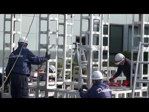 大特ストラクチャー組立(仮設ステージ架台）（株式会社大特）