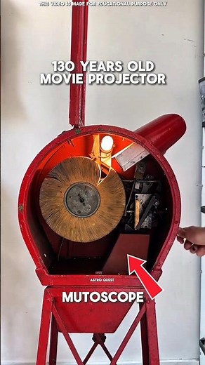 How People Watched Movies 130 Years Ago! #facts #science #shorts