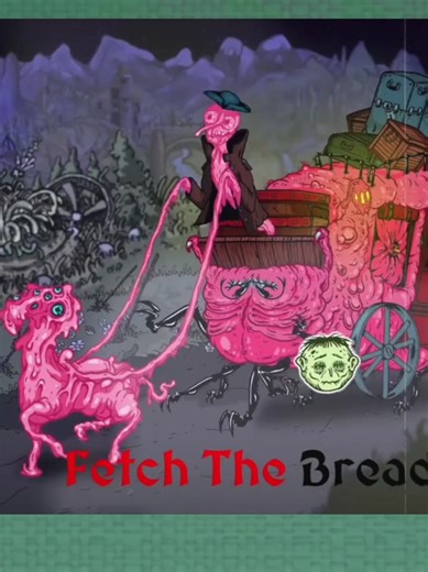 Spider Merchant: Animated Visualiser for Original Song