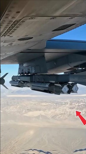 "A-10 Warthog Tiny Fingers Push Bomb 🔥"
