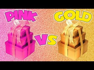 CHOOSE YOUR GIFT - PINK VS GOLD? 🎁 ELIGE TU REGALO 🎁 LISA OR LENA