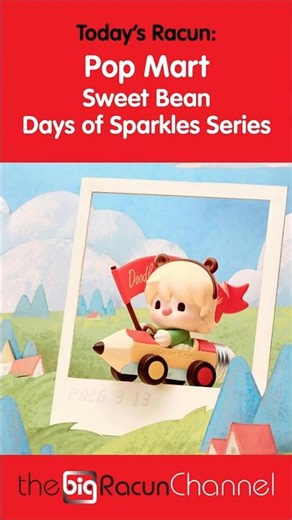 Pop Mart Sweet Bean Days of Sparkles Series Art Toy #Malaysia #Affiliate #Shorts #TheBIGracunChannel