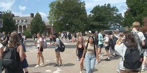 WVU students talk first day back to class