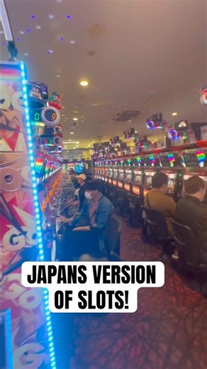 This is Japan’s version of the slots it’s actually insane! #slw #tokyo #casino