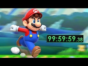 I Did a SPEEDRUN of an INCREDIBLE Mario Maker 2 Super World...