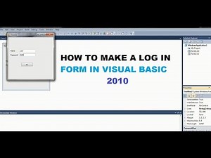 log in form | visual basic 2010