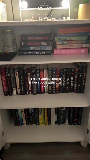 i love this. #booktok #xyzbca #viral #fyp #books | a room without books is like a body without a soul
