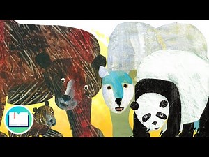 🐻🐻‍❄️Brown Bear, Polar Bear, Panda Bear, and Baby Bear | Animated 10 minute compilation for Kids! 🐼🧸
