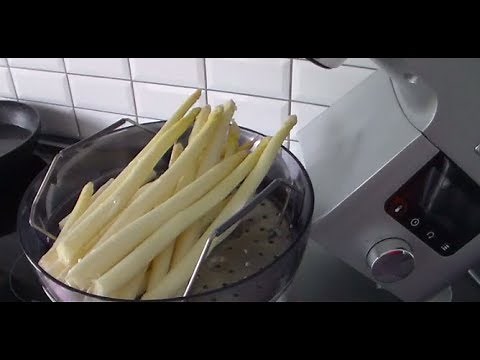 cooking chef gourmet asperges cuisson à la vapeur