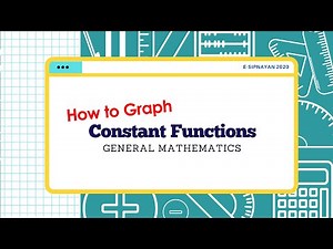 GEN MATH | CONSTANT FUNCTION