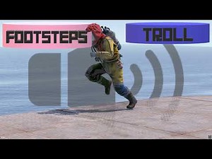 【2022】【TROLL】footsteps - Metal floor｜Rust Sound Effect｜[footstep][troll]｜#RustSFX