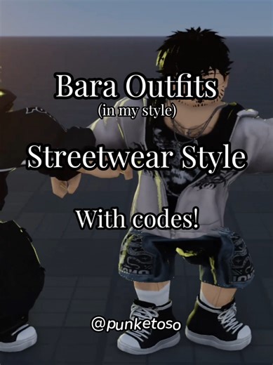 Stylish Roblox Outfits: Streetwear Aesthetic